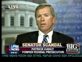 Screenshot of attorney Patrick K. Hanly speaking on Fox News